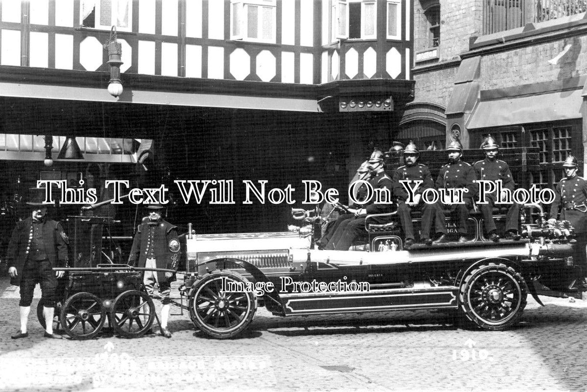 WA 738 - Birmingham Fire Brigade, Warwickshire c1910