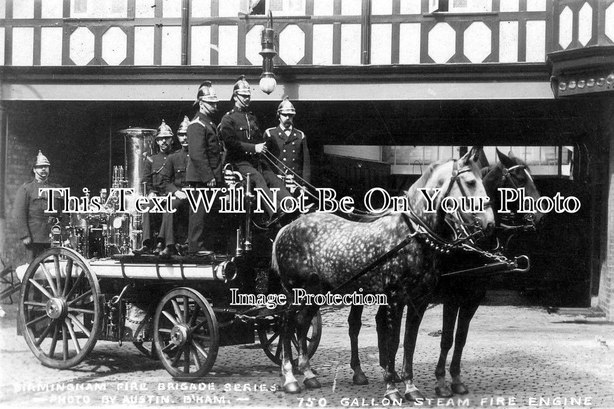 WA 740 - Gallon Steam Fire Engine, Birmingham Fire Brigade, Warwickshire