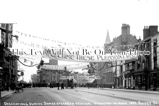 WA 761 - Shakespeare Festival, Stratford On Avon, Warwickshire 1907