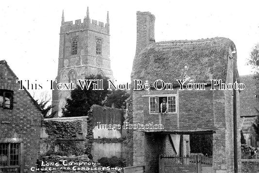 WA 776 - Church & Cobblers Shop, Long Compton, Warwickshire