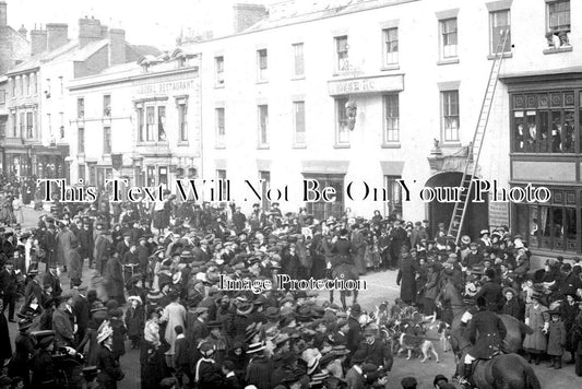 WA 788 - Hunt At Red Horse Hotel, Stratford On Avon, Warwickshire c1909