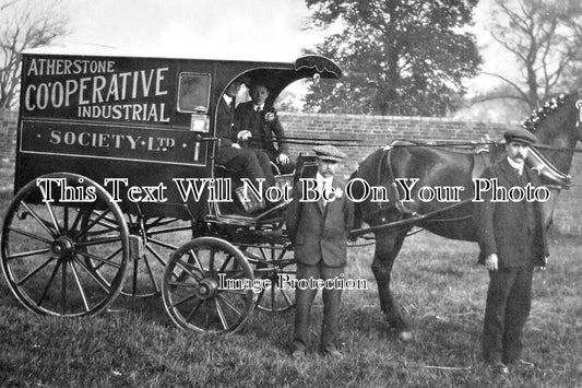 WA 834 - Atherstone Co-Operative Industrial Society Horse & Cart, Warwickshire