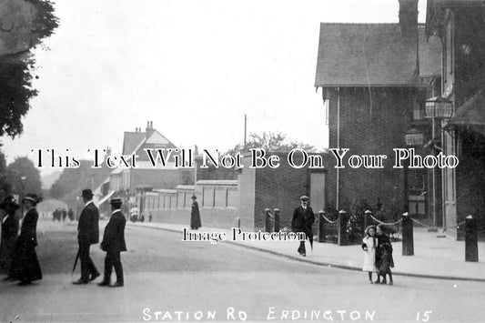 WA 841 - Station Road, Erdington, Warwickshire c1913