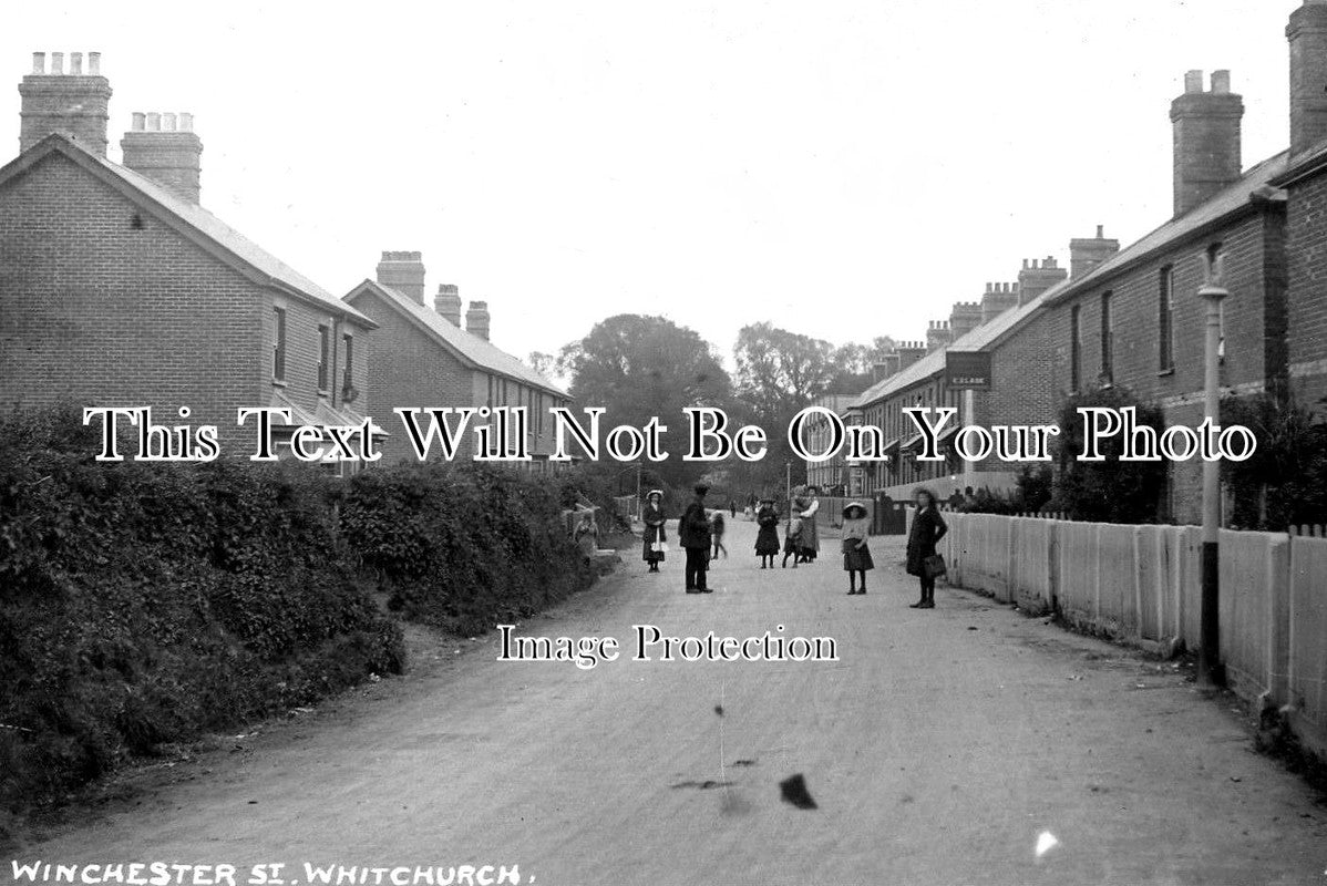 WA 866 - Winchester Street, Whitchurch, Warwickshire c1914