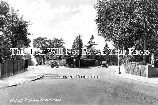 WA 868 - Walsall Road & Streetly Lane, Sutton Coldfield, Warwickshire