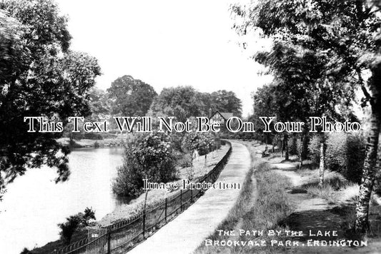 WA 881 - The Path By The Lake, Brookvale Park, Erdington, Warwickshire