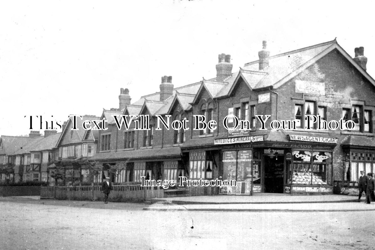 WA 885 - Junction Of George Road & Rosary Road, Erdington, Warwickshire c1924