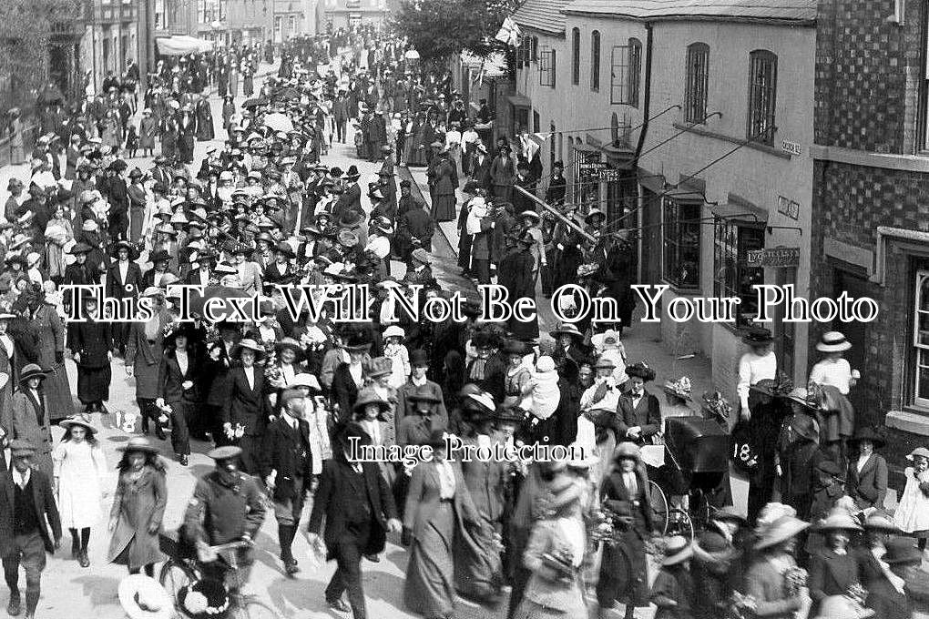 WA 905 - Suffragette March, Stratford On Avon, Warwickshire c1913