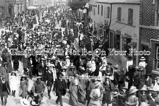 WA 905 - Suffragette March, Stratford On Avon, Warwickshire c1913
