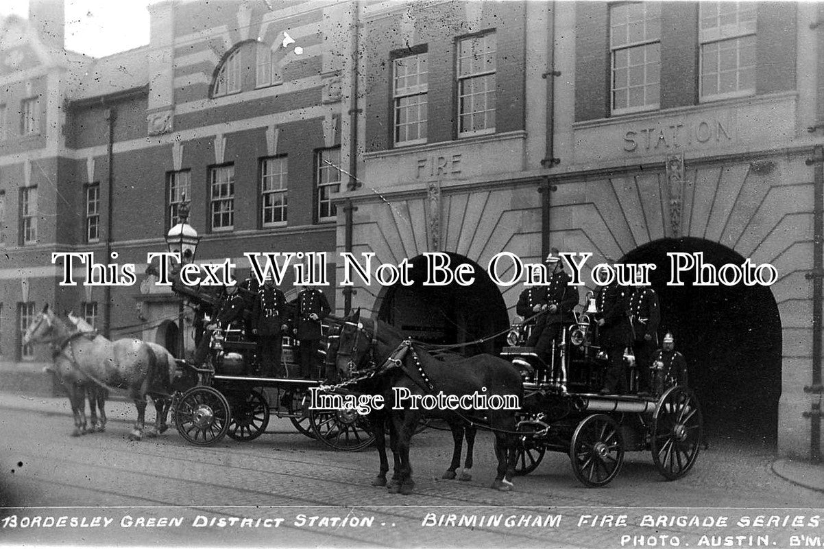 WA 91 - Bordesley Green District Fire Station, Birmingham, Warwickshire