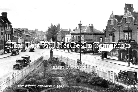 WA 985 - The Green, Erdington, Birmingham, Warwickshire c1934
