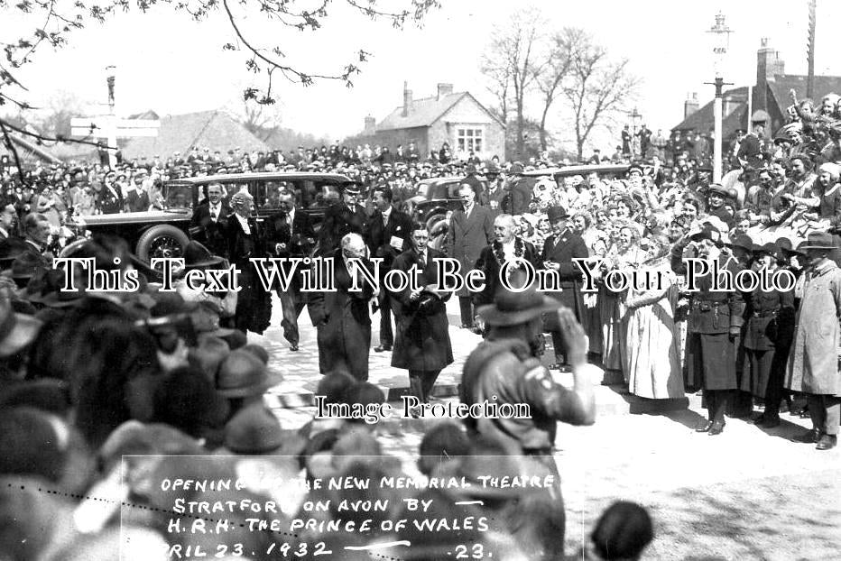 WA 987 - Prince Of Wales, Memorial Theatre, Stratford On Avon, Warwickshire