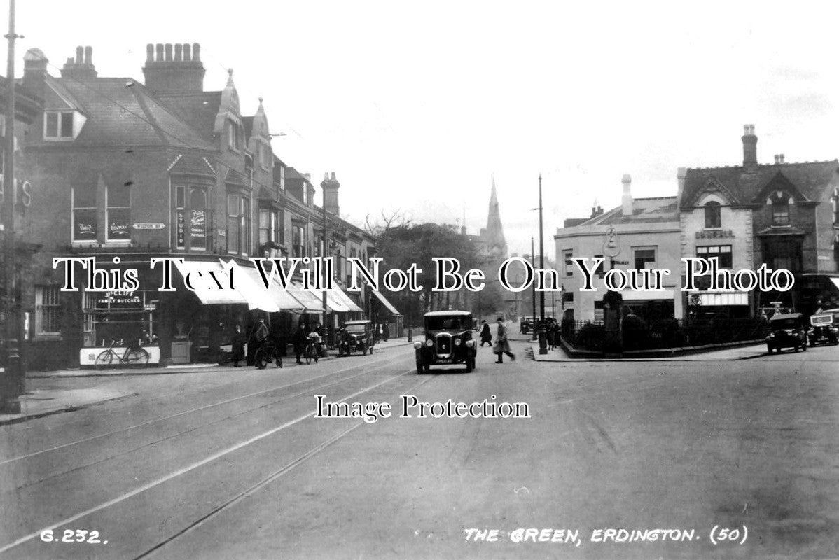 WA 997 - The Green, Erdington, Birmingham, Warwickshire c1931