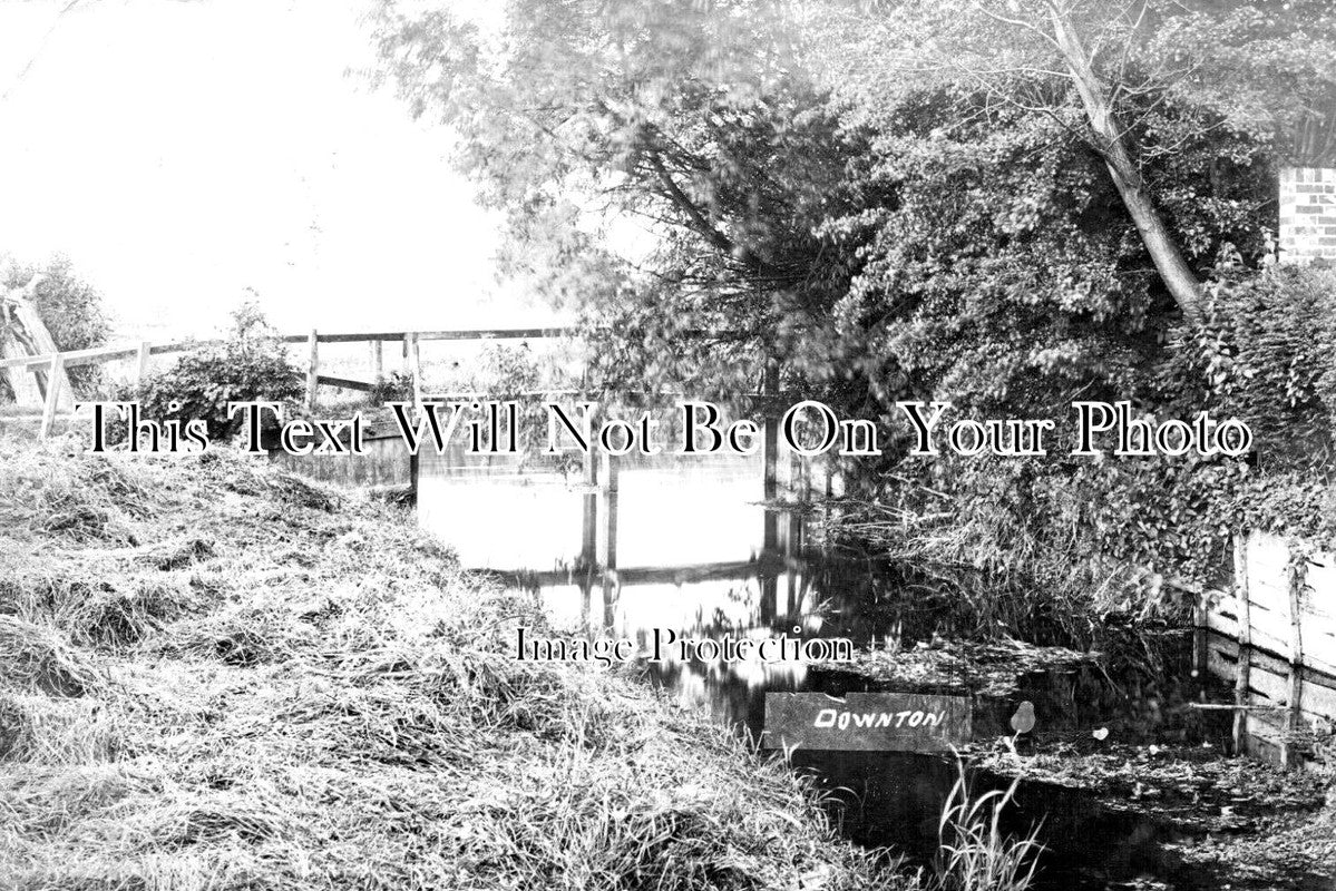 WI 1014 - Downton Stream, Wiltshire c1905