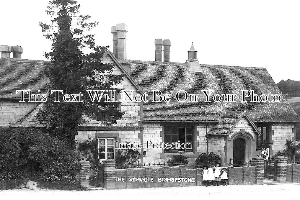 WI 1015 - Bishopstone Village School, Wiltshire 1914