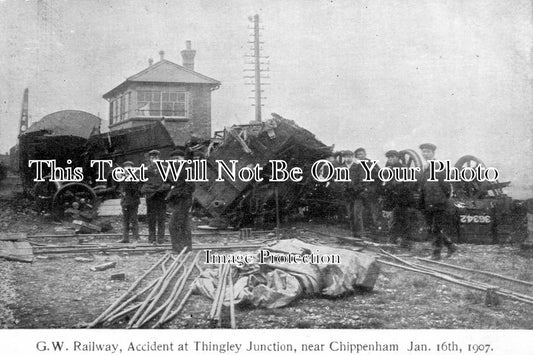 WI 102 - Railway Accident, Thingley Junction, Near Chippenham, Wiltshire