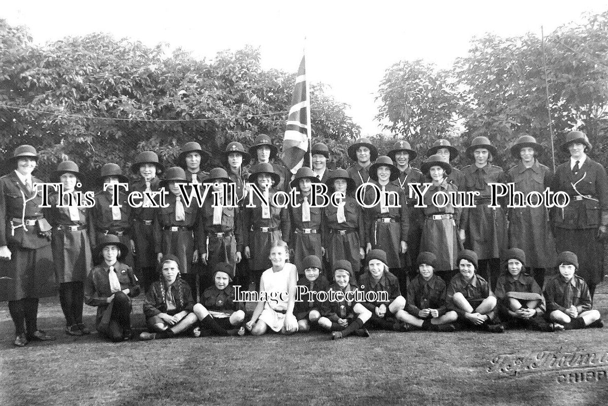 WI 1023 - Sutton Benger Village Girl Guides, Wiltshire 1932