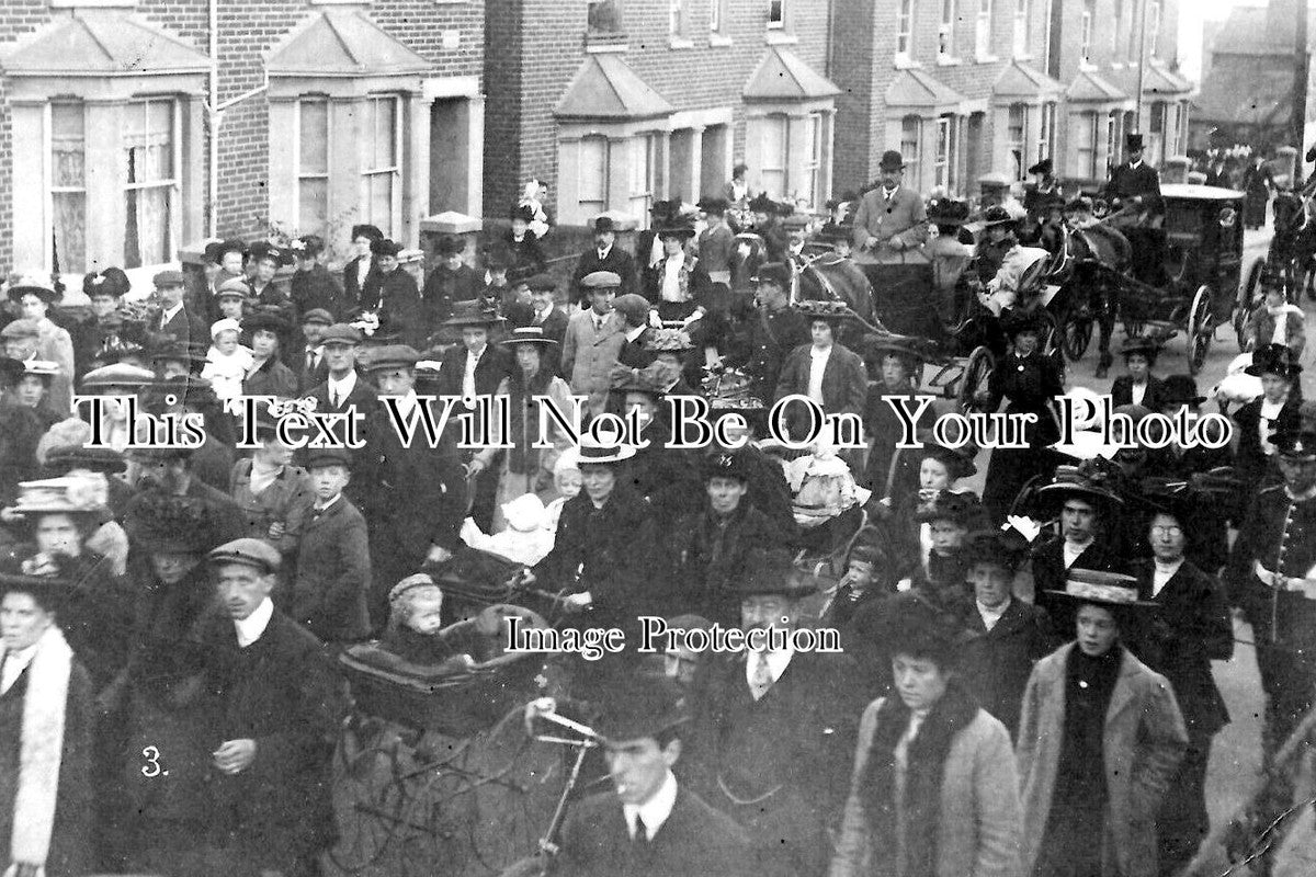 WI 1072 - Funeral Of Teddy Haskell, Salisbury, Wiltshire 1908
