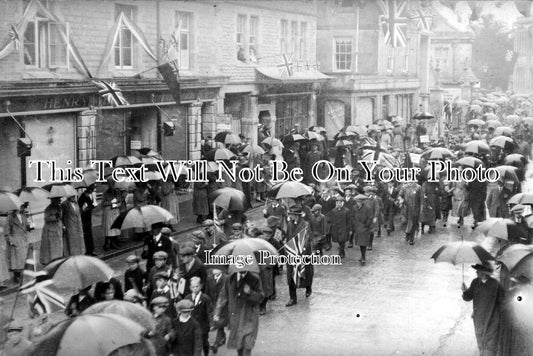 WI 108 - Armistice Day Celebration, Melksham, Wiltshire