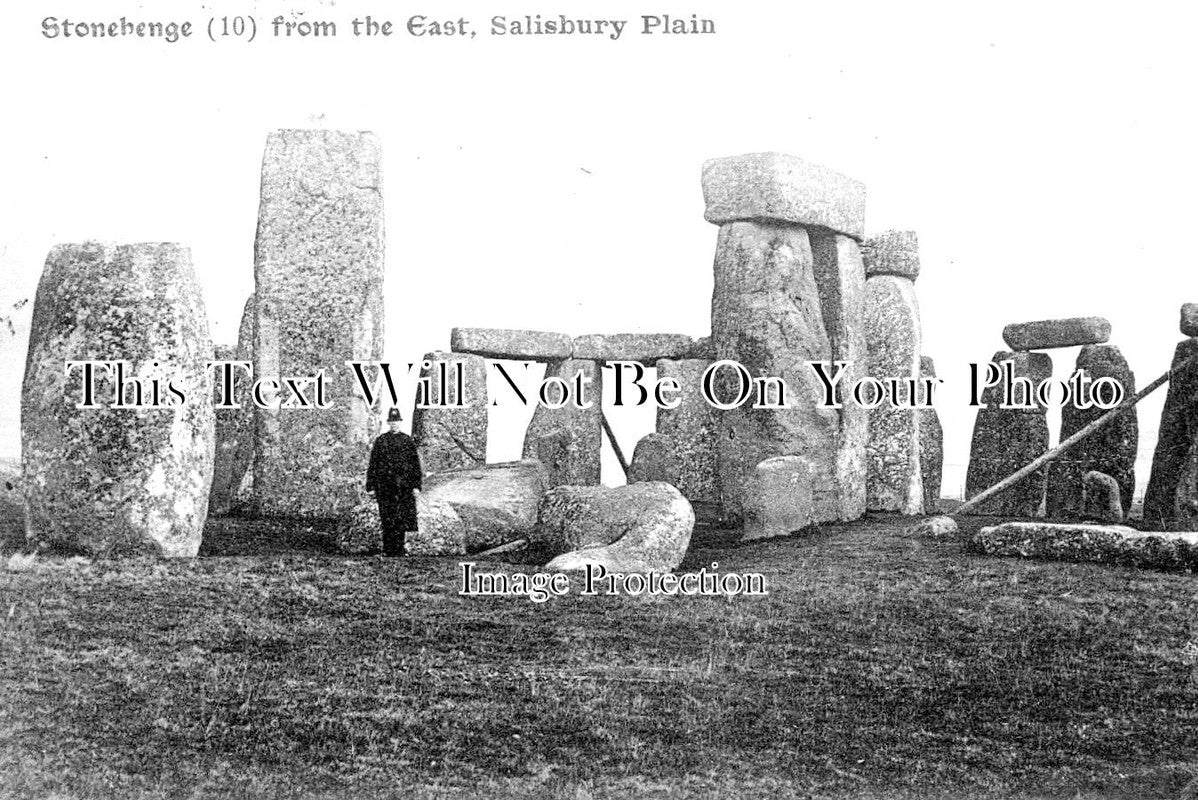WI 1080 - Stonehenge From The East, Salisbury Plain, Wiltshire