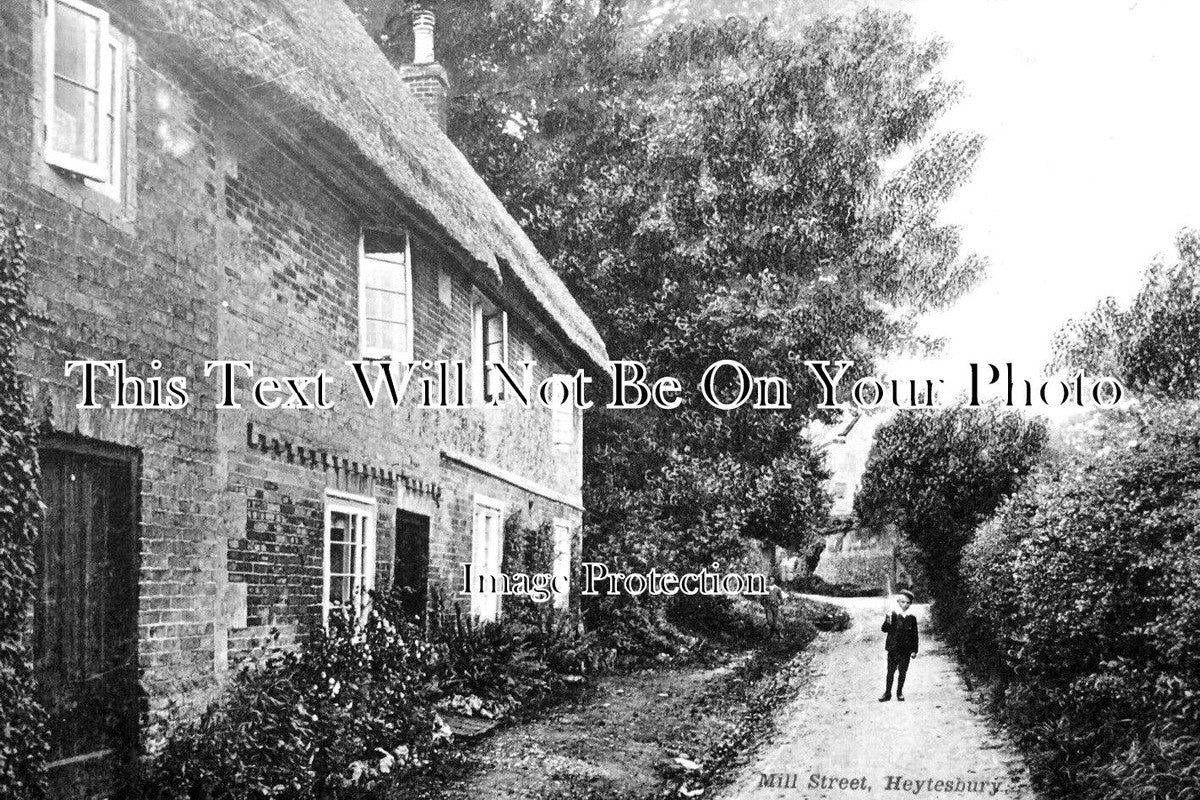 WI 1081 - Mill Street, Heytesbury, Wiltshire c1910