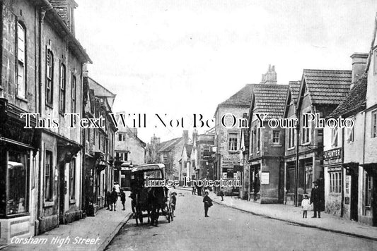 WI 1108 - High Street, Corsham, Wiltshire c1935
