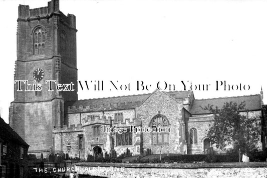 WI 1125 - The Church, Aldbourne, Wiltshire c1930
