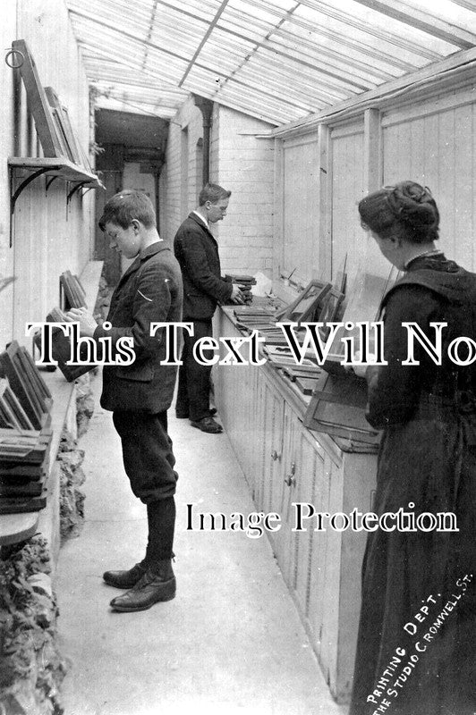 WI 1134 - Printing Dpt, Hoopers, Cromwell Street, Swindon, Wiltshire