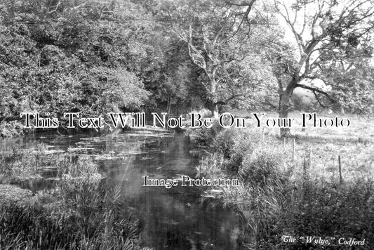 WI 1153 - The River Wylye, Codford, Wiltshire c1918