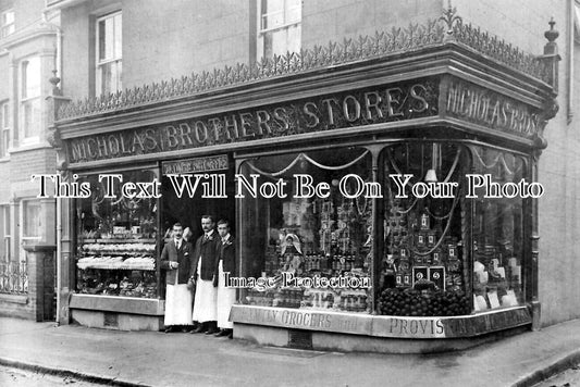WI 1158 - Nicholas Brothers Shop Front, Salisbury, Wiltshire