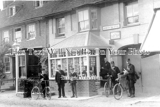 WI 1167 - Downton Post Office, Wiltshire c1912