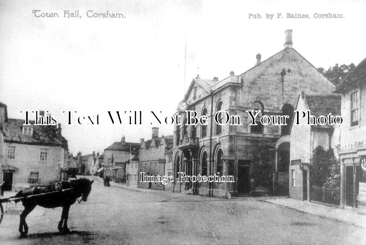 WI 1171 - Town Hall, Corsham, Wiltshire c1904