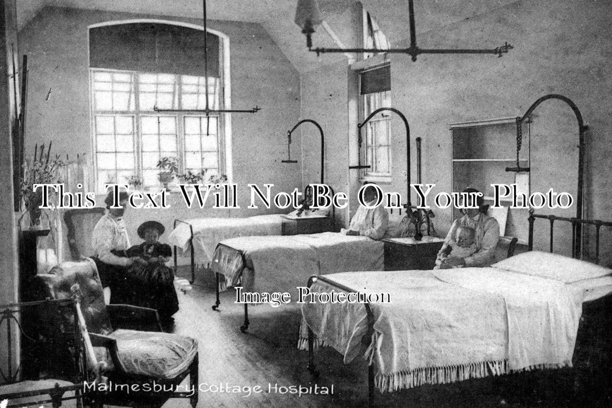 WI 120 - Ward Scene, Malmesbury Cottage Hospital, Wiltshire