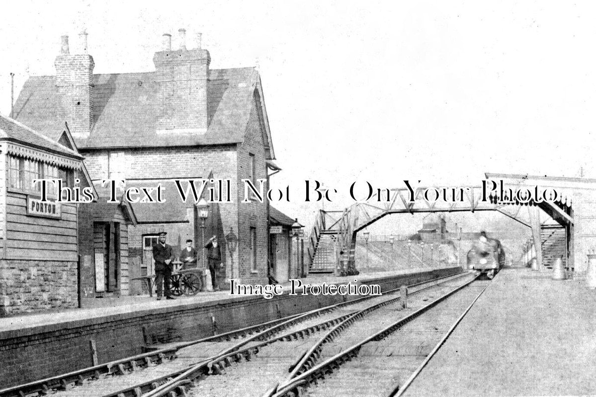 WI 1213 - Porton Railway Station, Wiltshire