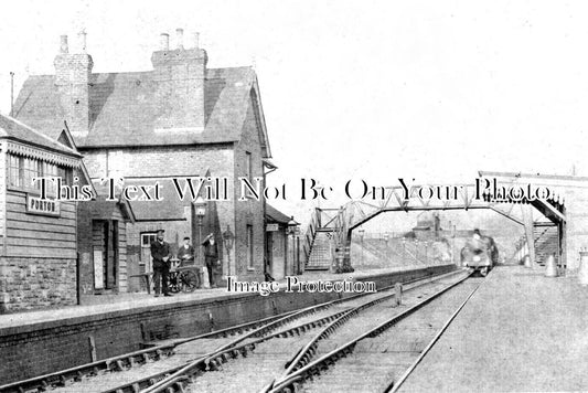 WI 1213 - Porton Railway Station, Wiltshire
