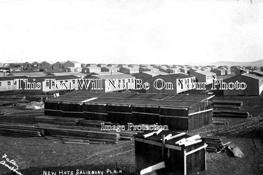 WI 1227 - New Huts, Salisbury Plain Military Camp, Wiltshire
