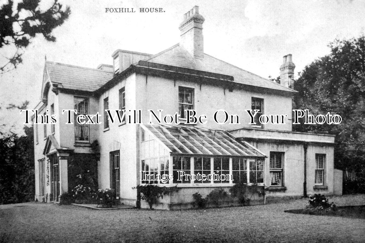 WI 1233 - Foxhill House, Swindon, Wiltshire c1913
