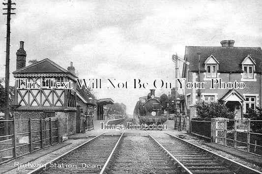 WI 1243 - Dean Railway Station, Wiltshire