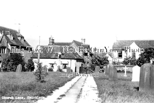 WI 1259 - Church Lane, Cricklade, Wiltshire c1962