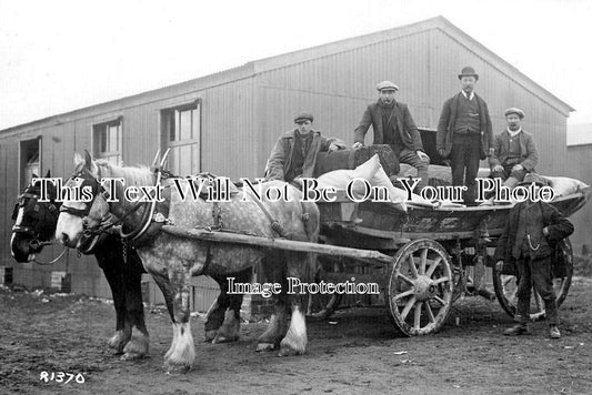 WI 1284 - Horse & Cart, Shrewton, Wiltshire