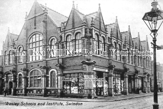 WI 1285 - Wesley Schools & Institute, Swindon, Wiltshire