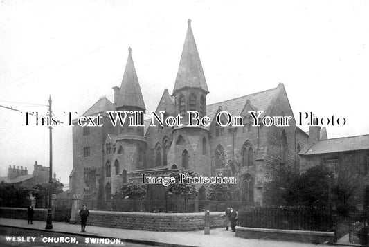 WI 1289 - Wesley Church, Swindon, Wiltshire c1910