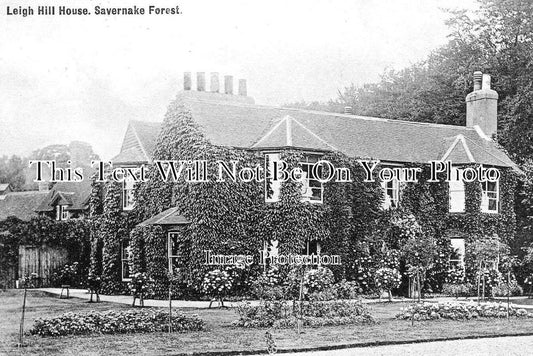 WI 1310 - Leigh Hill House, Savernake Forest, Wiltshire c1913