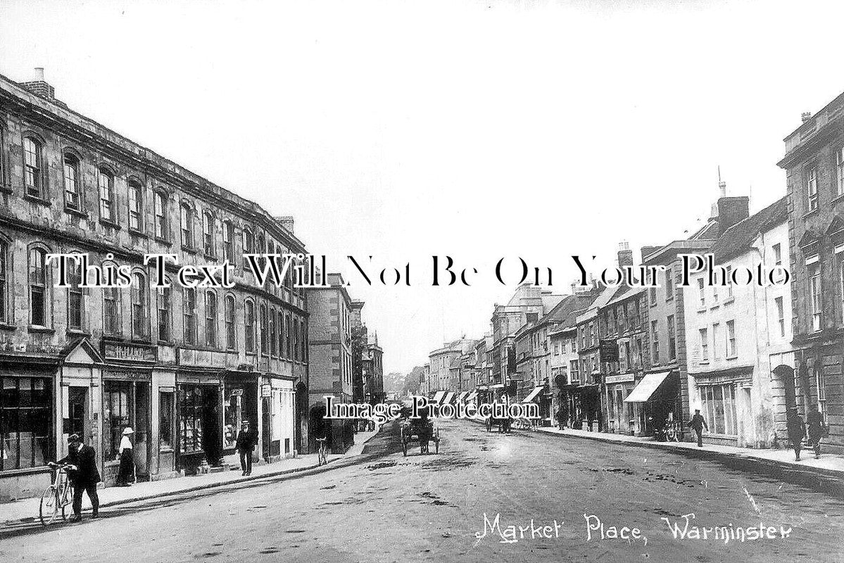 WI 1347 - Market Place, Warminster, Wiltshire