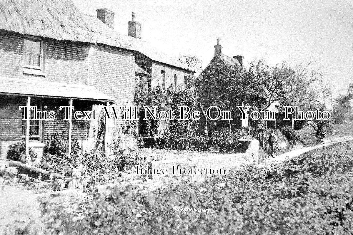 WI 1348 - Urchfont, Wiltshire c1905