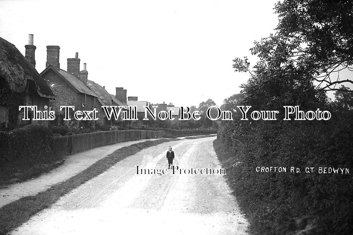 WI 1399 - Crofton Road, Great Bedwyn, Wiltshire c1916