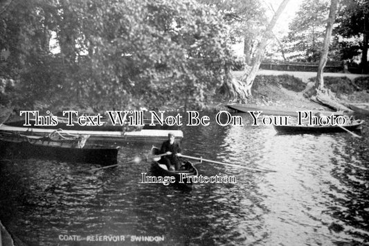 WI 141 - The Landing Stage, Coate Reservoir, Swindon, Wiltshire c1909