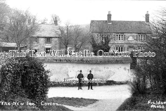WI 1430 - The New Inn Pub, Corton, Warminster, Wiltshire c1917