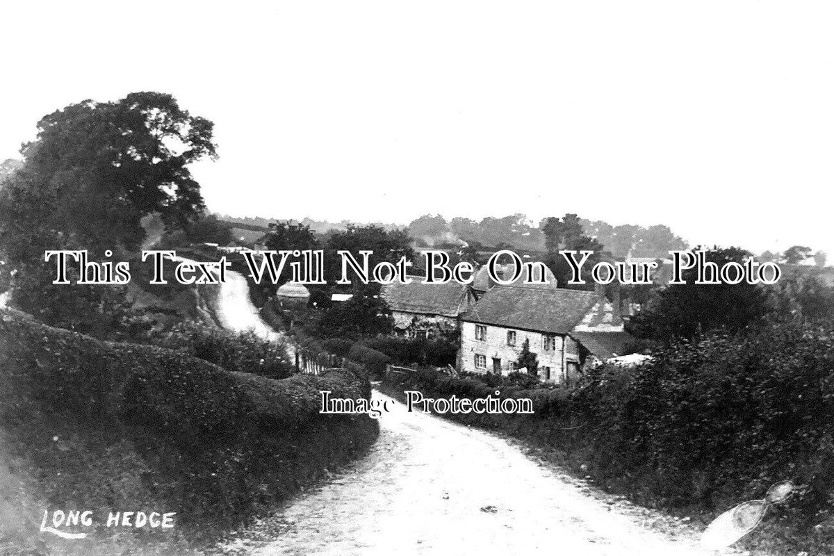 WI 1456 - Long Hedge, Wiltshire c1910