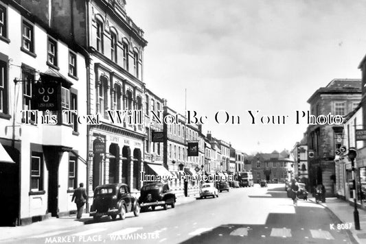 WI 1481 - Market Place, Warminster, Wiltshire c1964